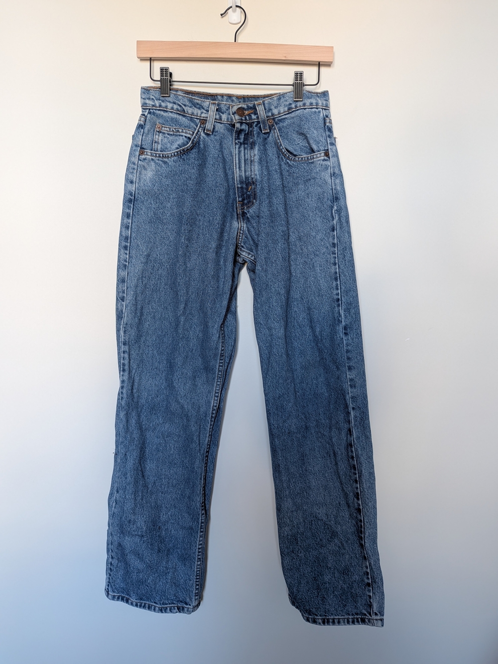 Levi's 565 Wide Leg Jeans Medium Wash Y2K